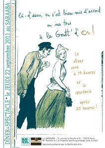 Affiche Saraaba 22-09